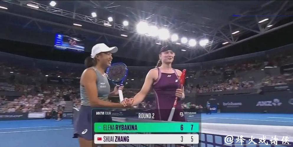 张帅三盘险胜克鲁格 晋级将战莱巴金娜